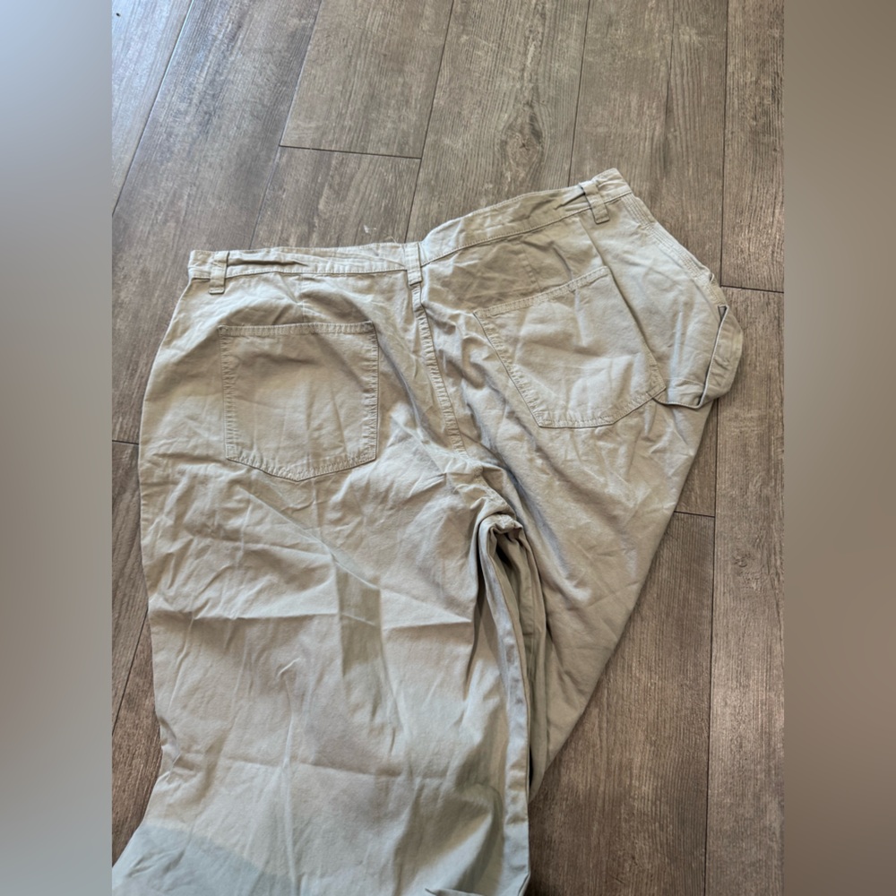 ASOS Curve Taupe Cargo Pants - Picture 11 of 12